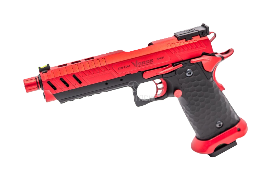 Pistola a Gas vorsk CS Hi Capa Vengeance Red